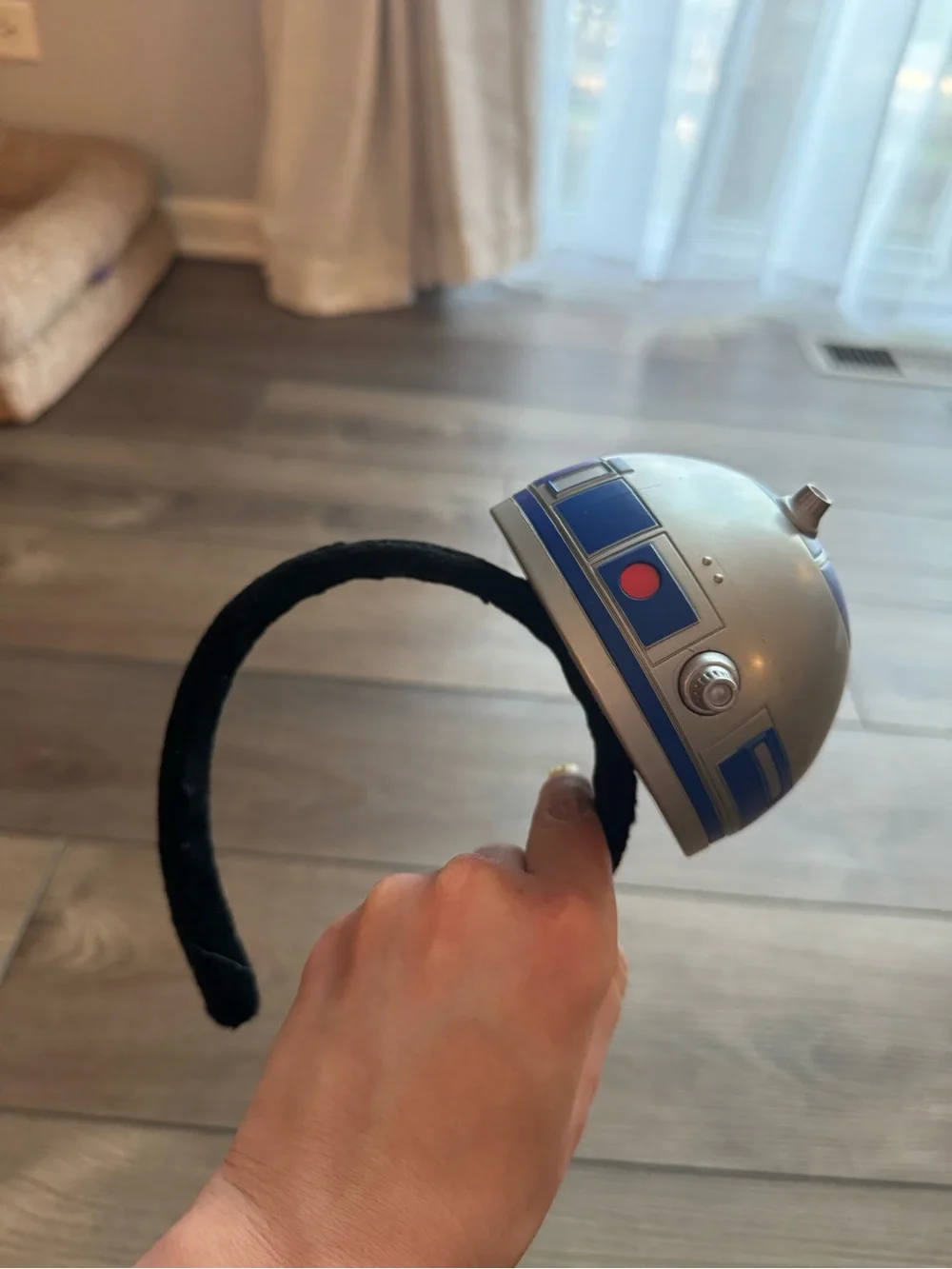 *R2-D2 Dome Headband - Blue & Silver Star Wars Inspired